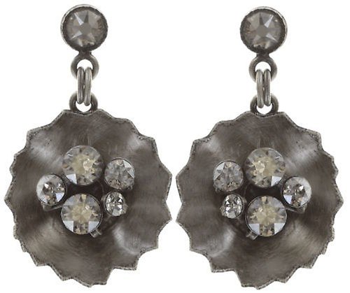 image pour Clou d'oreille pendant Samurai Bloom Marron  no. 4