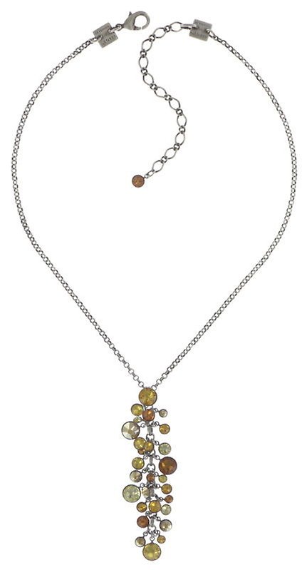 image pour Collier pendant Waterfalls Jaune  