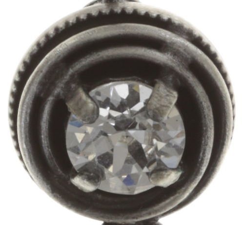 image pour Boucles d'oreilles Eurowire pendantes Cages Blanc crystal 