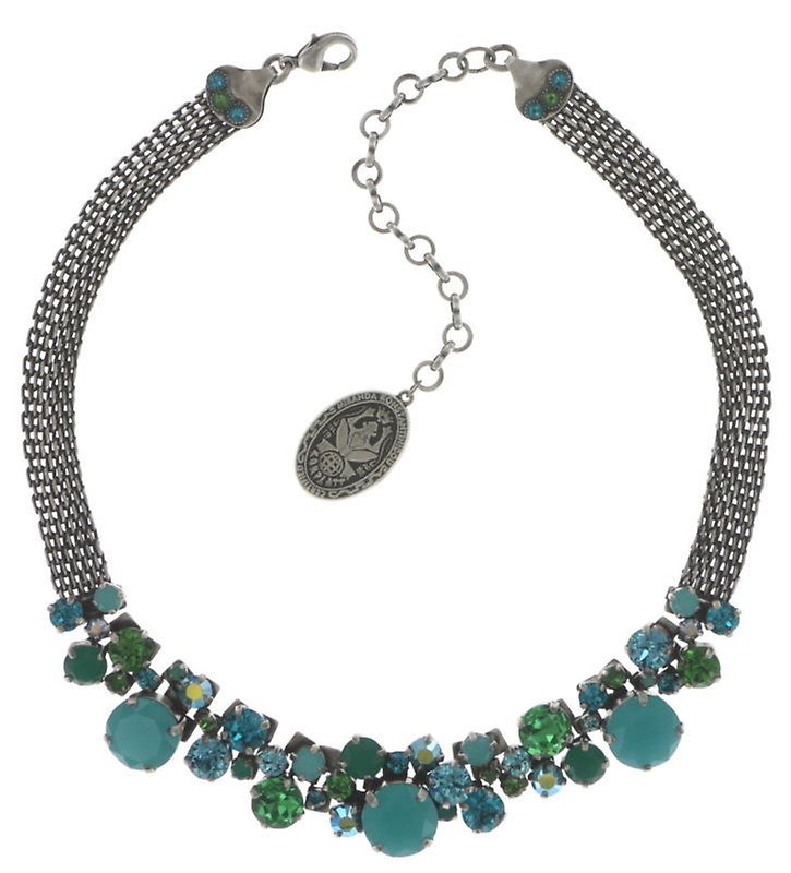 image for Necklace Ballroom Classic Glam Green  