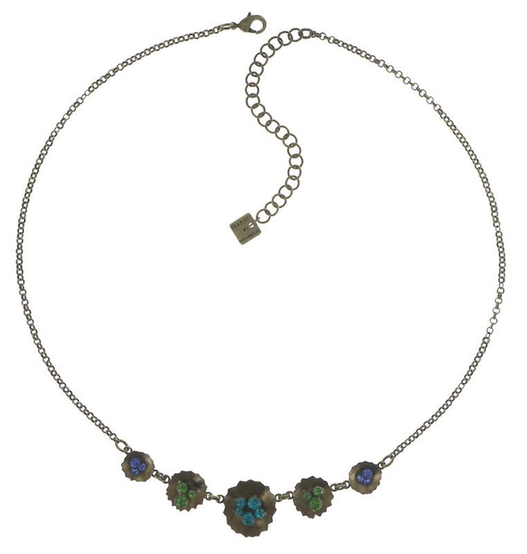 image pour Collier Samurai Bloom Bleu / Vert  no. 2, 3 & 4