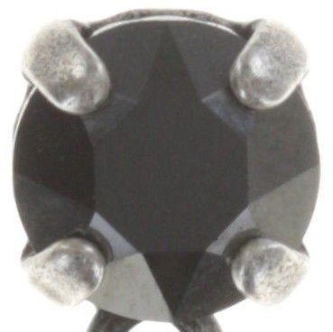 image for Earring stud dangling Earth, Wind & Glamour Black  