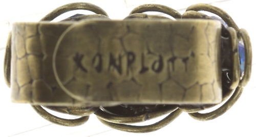 image pour Anneau Sparkle Twist Bleu crystal bermuda blue 