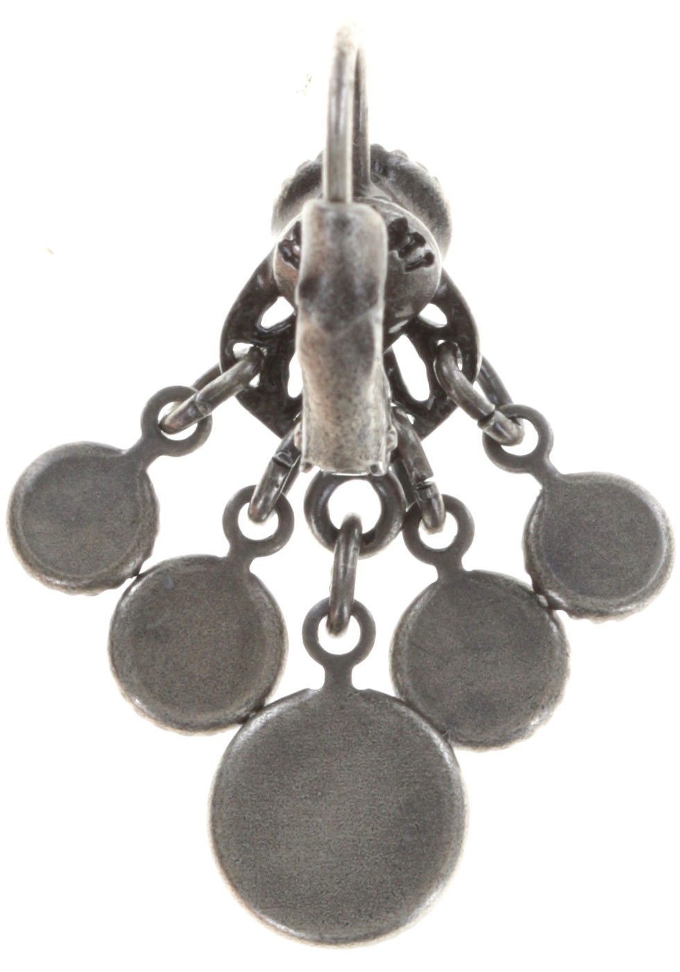 image for Earring Eurowire Dangling Waterfalls Yellow  