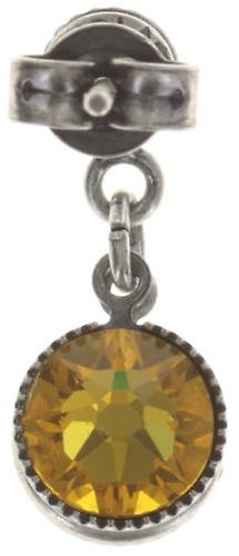 image for Earring Stud Dangling Waterfalls Yellow  