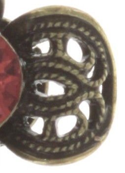 image for Earring Stud Nostalgia Orange  