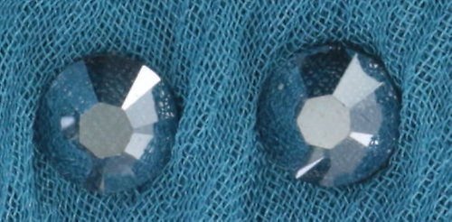 Bild für Schal Sparkle Chiffon Hellblau Kristall Silber Schatten 