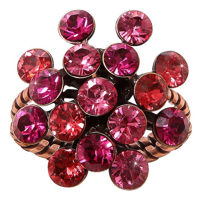 image for Ring Magic Fireball Coralline / Dark Rose  Classic Size (21mm Ø)