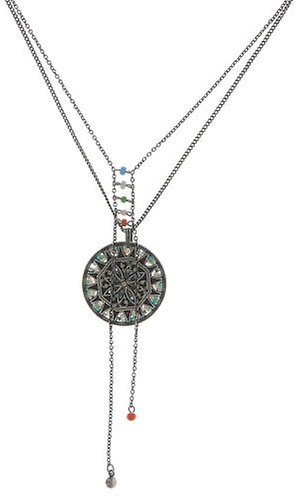 image for Necklace Pendant (Long) Dream Catcher Multi  medium