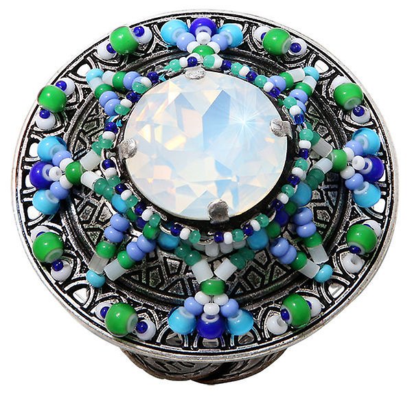 image for Ring Dream Catcher Green / White / Blue  double extra large