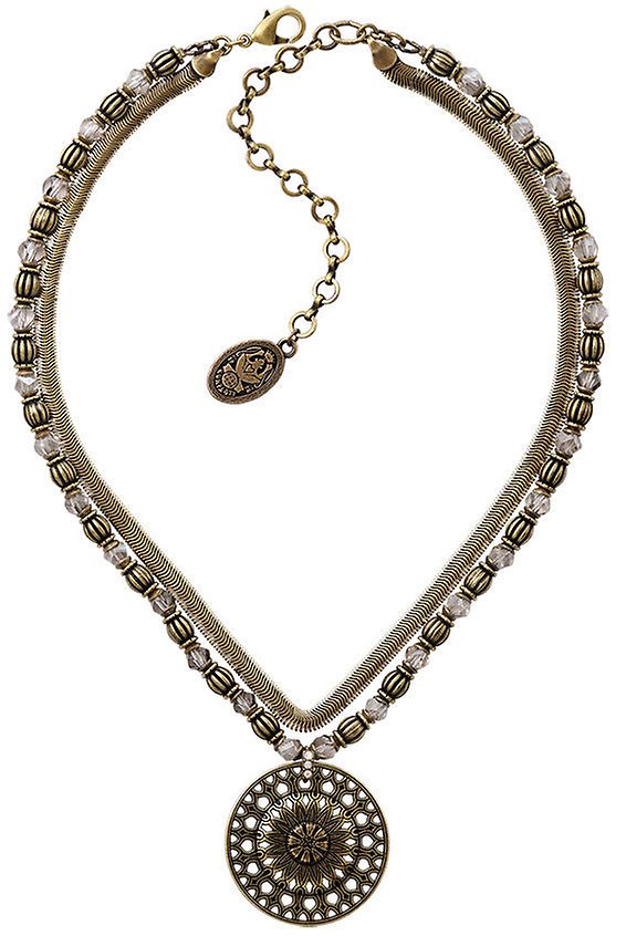 image pour Collier Rosone Jaune  large