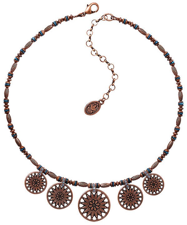 image for Necklace Rosone Blue  medium, small, extra small