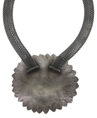 image pour Collier pendant Samurai Bloom Marron  no. 10