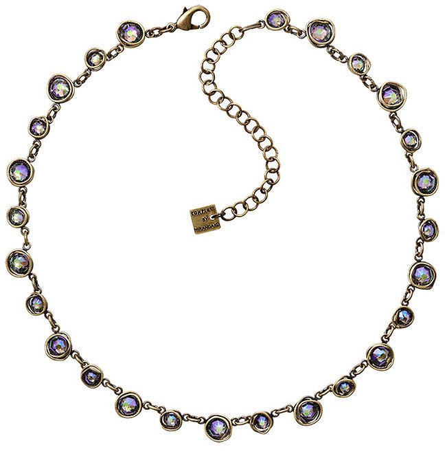 image for Necklace Sparkle Twist Lila crystal paradise shine 