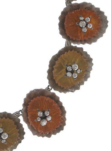 image for Necklace Samurai Bloom Brown  no. 5