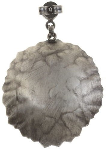 image pour Clou d'oreille pendant Samurai Bloom Marron  no. 6