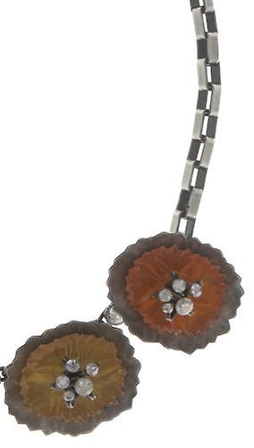 image for Necklace Samurai Bloom Brown  no. 5