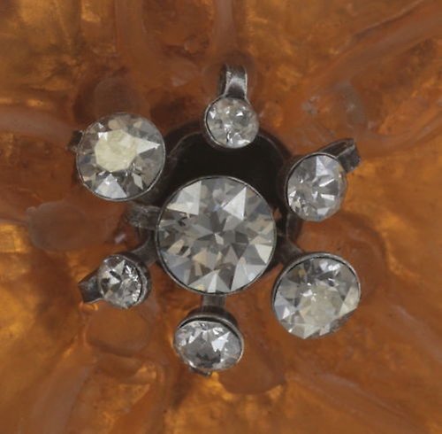 image pour Boucles d'oreilles Eurowire Samurai Bloom Marron  no. 7