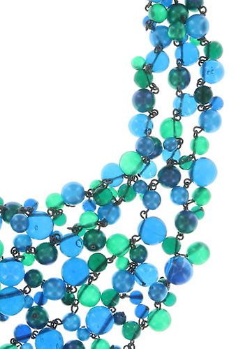 Bild für Halskette Collier Caviar de Luxe Blau  