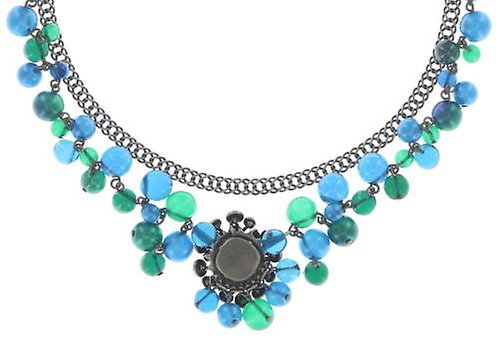 image pour Collier Caviar de Luxe Bleu  14mm