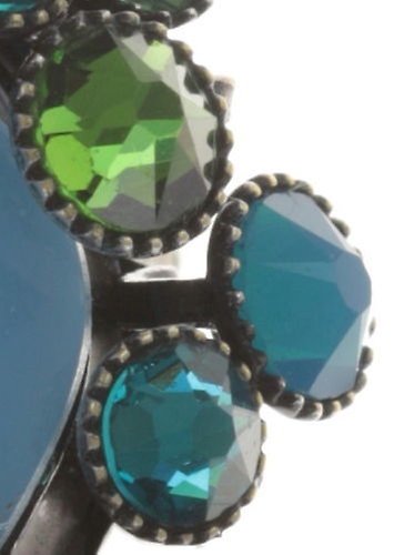 image pour Anneau Caviar de Luxe Bleu  18mm