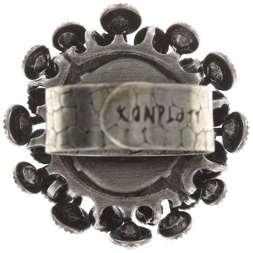 image pour Anneau Caviar de Luxe Bleu  18mm