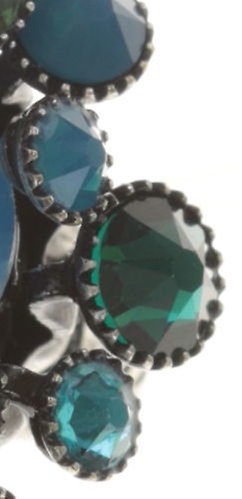 image pour Anneau Caviar de Luxe Bleu  14mm