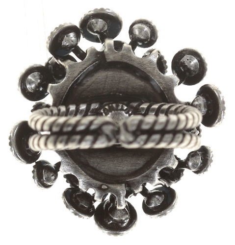 image pour Anneau Caviar de Luxe Bleu  14mm