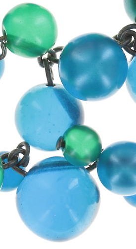 image for Necklace Collier Caviar de Luxe Blue  