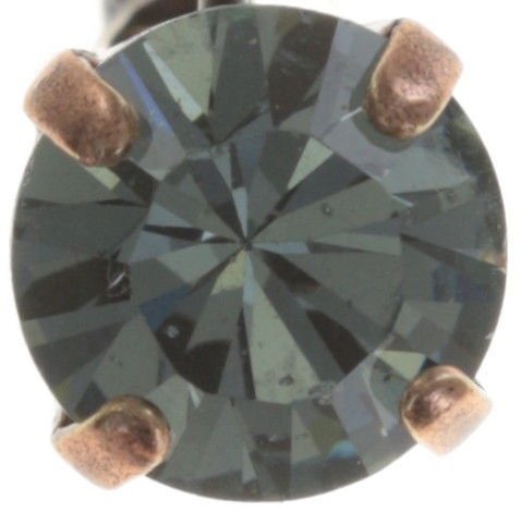 image for Earring Eurowire Black Jack Blue indian sapphire SS 39