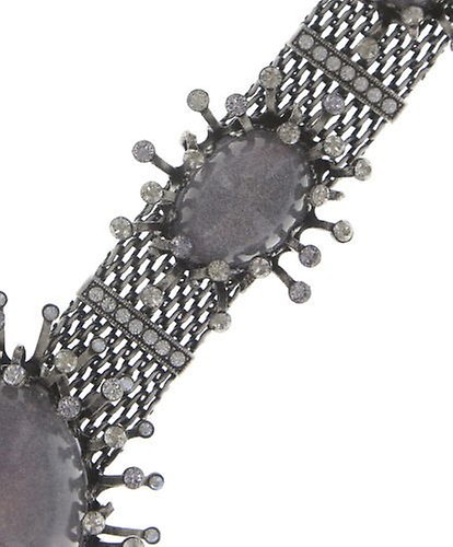 image for Necklace Galaxy in Glass White / Grey  extra large, medium, small