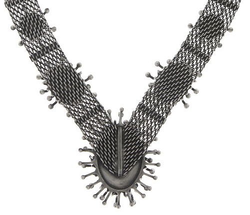 image pour Collier Galaxy in Glass Blanc / Gris  extra large, medium, small