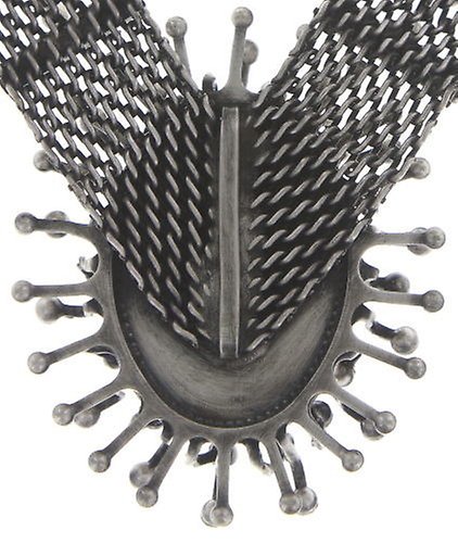 Bild für Halskette Galaxy in Glass Weiß / Grau  extra large, medium, small