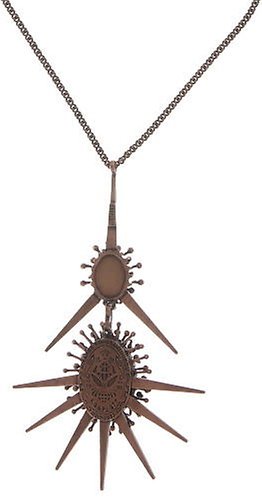 image pour Collier pendant Galaxy in Glass Rouge  extra large, medium