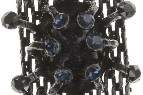 image for Necklace Galaxy in Glass Black  extra large, medium, small