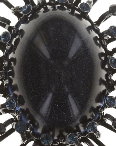 image pour Anneau Galaxy in Glass Noir  extra large