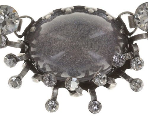 image for Necklace Galaxy in Glass White / Grey  medium