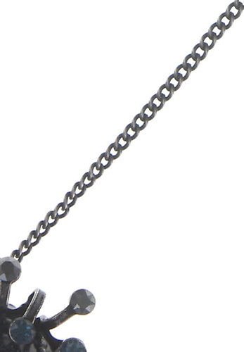 image for Necklace Pendant Galaxy in Glass Black  medium