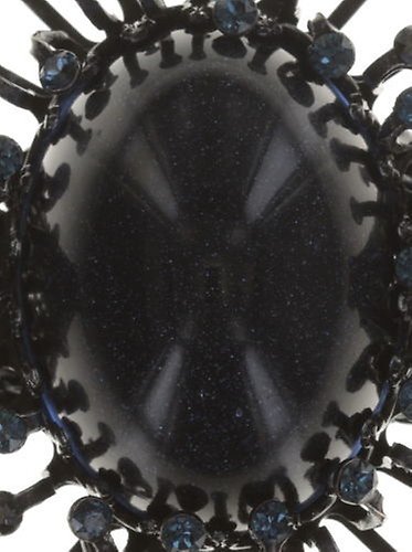 image pour Bracelet Galaxy in Glass Noir  extra large, small