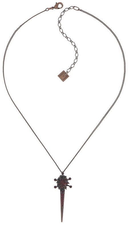 image for Necklace Pendant Galaxy in Glass Red  small