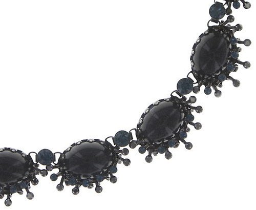 Bild für Halskette Galaxy in Glass Schwarz  Medium