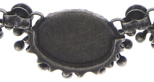 Bild für Halskette Galaxy in Glass Schwarz  Medium