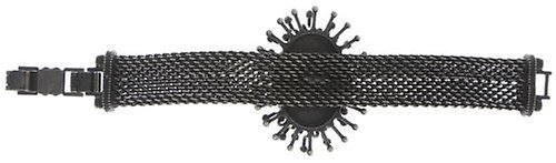 Kép Bracelet Galaxy in Glass Black  extra large, small