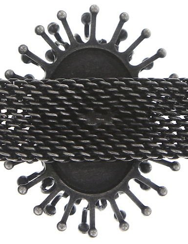 Bild für Armband Galaxy in Glass Schwarz  extra large, small