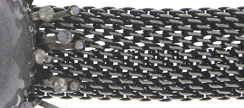 image for Bracelet Galaxy in Glass White / Grey  extra large, small