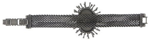 image for Bracelet Galaxy in Glass White / Grey  extra large, small