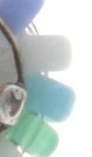 Bild für Ohrstecker Dream Catcher Grün / Weiß / Blau  