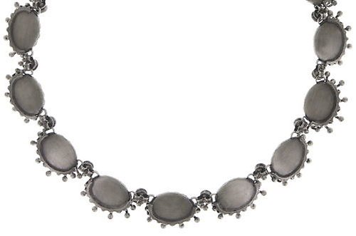 image for Necklace Galaxy in Glass White / Grey  medium