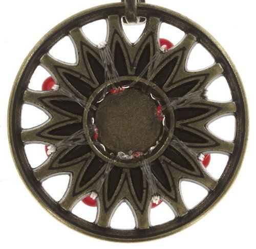 image for Earring Stud Dangling Dream Catcher Strong Multi  small