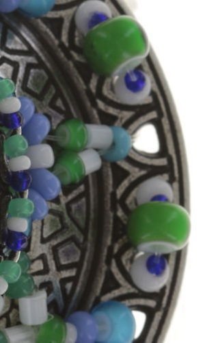 image for Ring Dream Catcher Green / White / Blue  double extra large